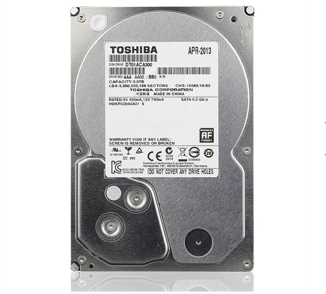 Toshiba 东芝 DT01ACA300 台式机硬盘 3TB